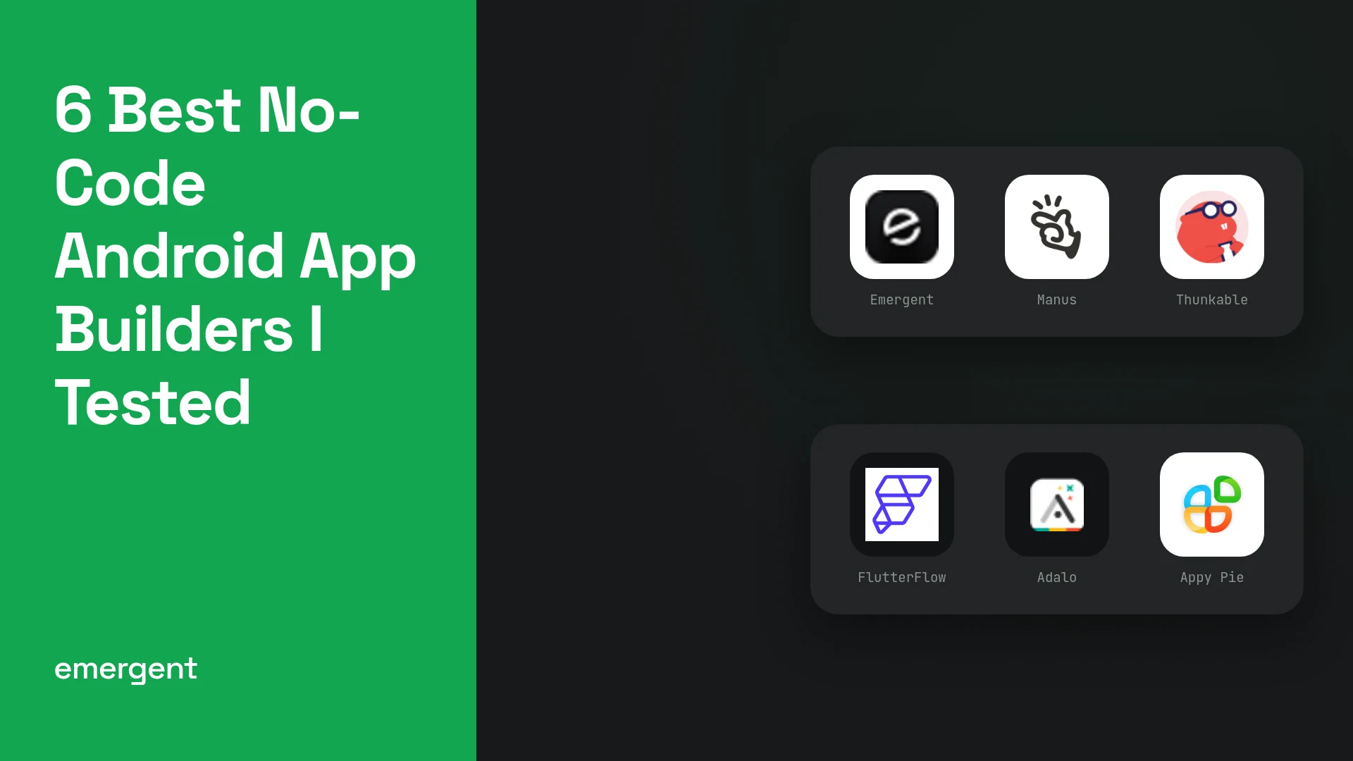 6 Best No-Code Android App Builders I Tested in 2026