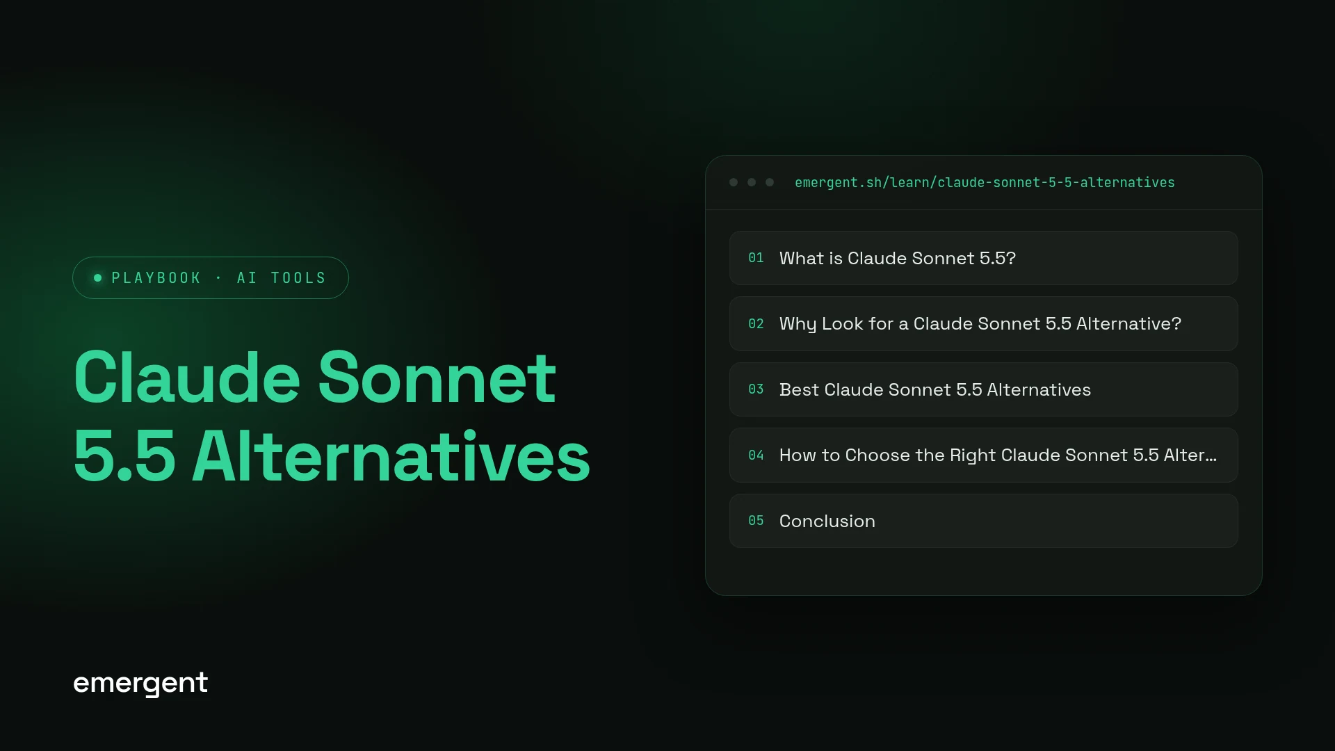 Claude Sonnet 5.5 Alternatives: Best AI Models