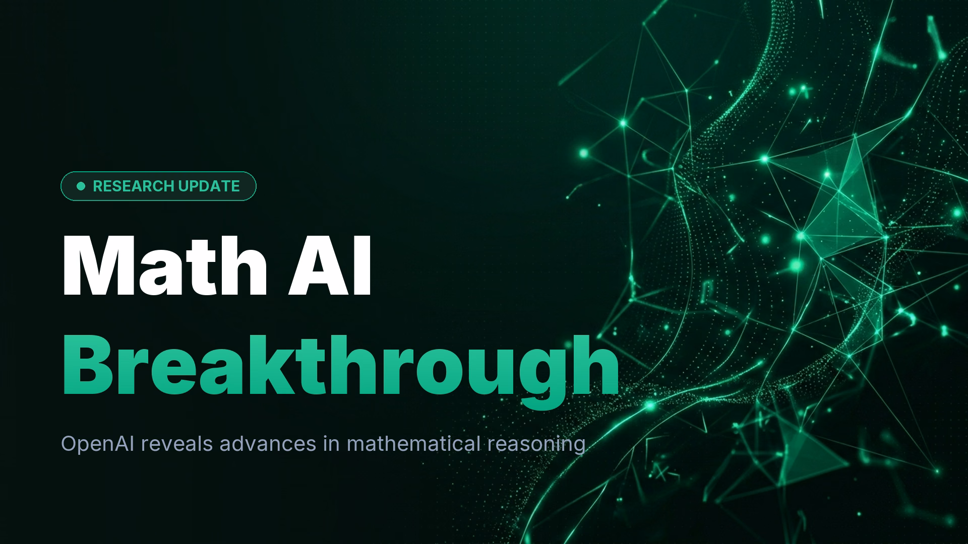 OpenAI Shares Major AI Progress in Mathematics Research