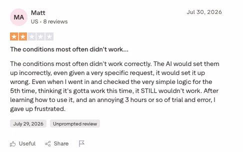 jotform store builder review by matt