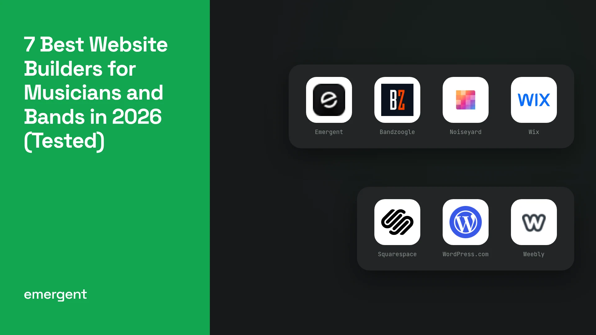 7 Best Website Builders for Musicians and Bands in 2026 (Tested)