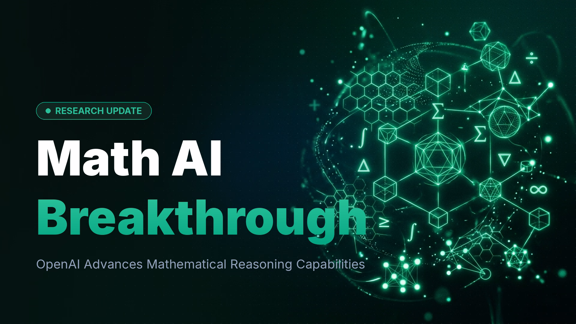OpenAI Shares Major AI Progress in Mathematics Research
