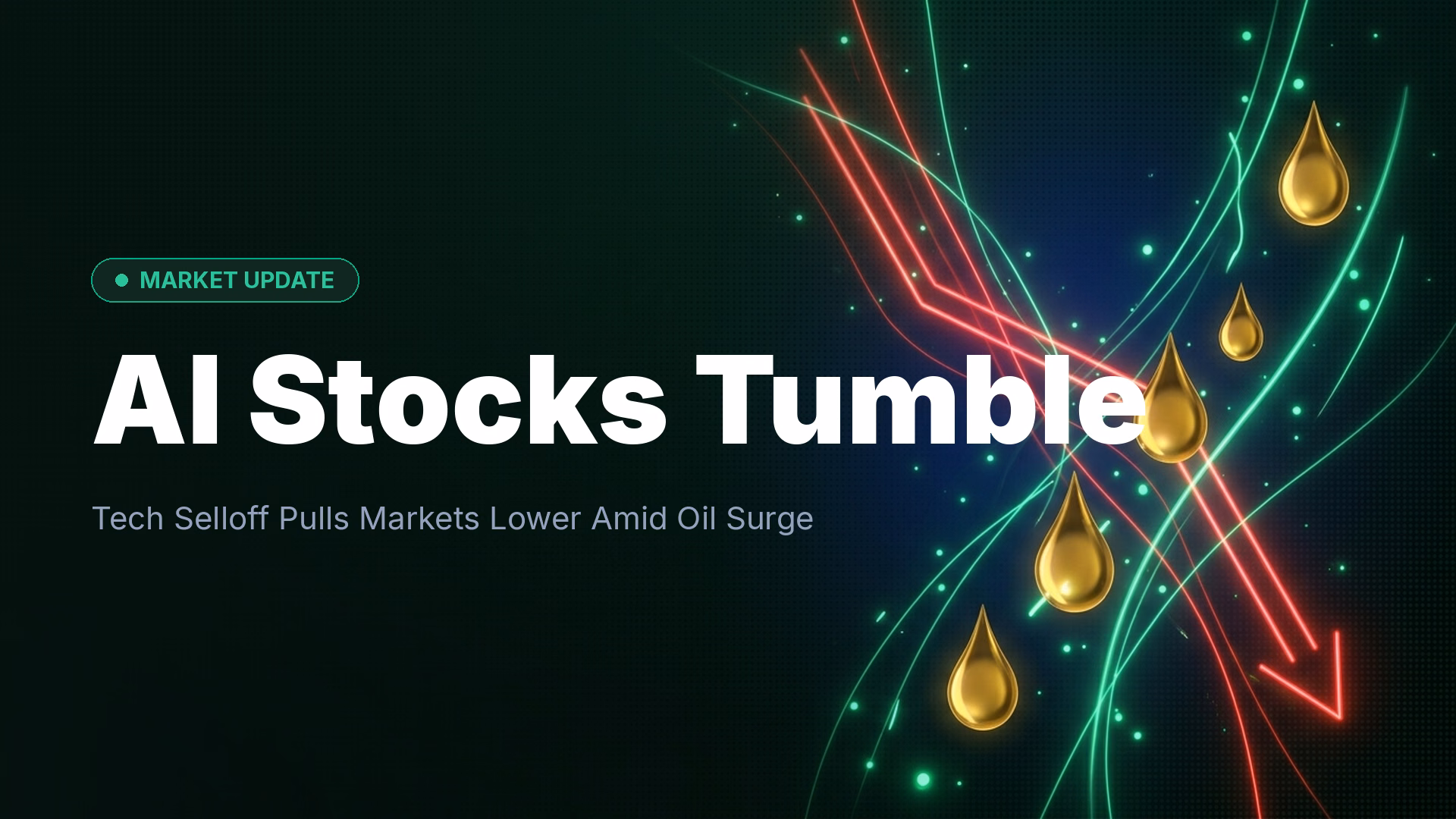 AI Stock Selloff Drags Nasdaq Lower on October 8, 2026