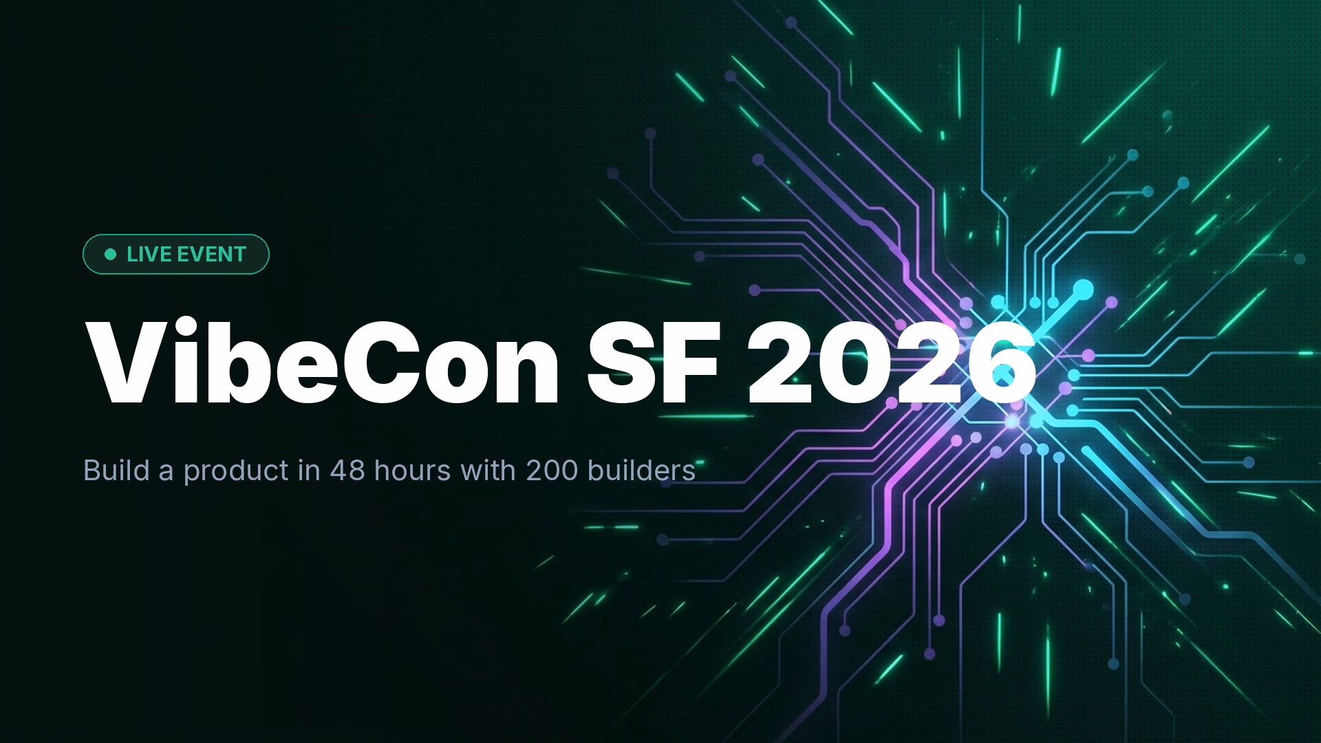 VibeCon SF Oct 24-25: Build, Ship, Win $10K + YC Interview