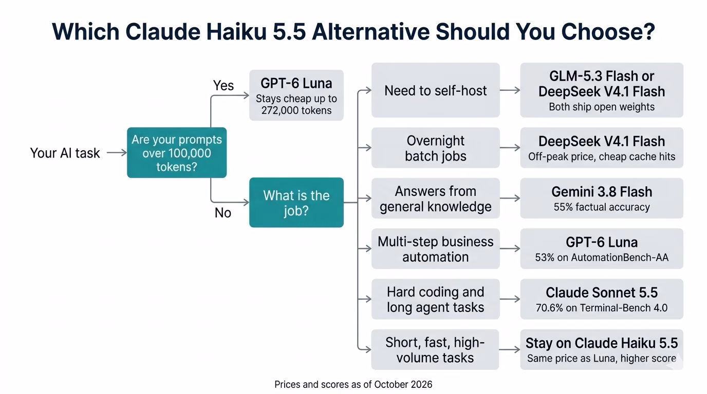which alternative should you choose