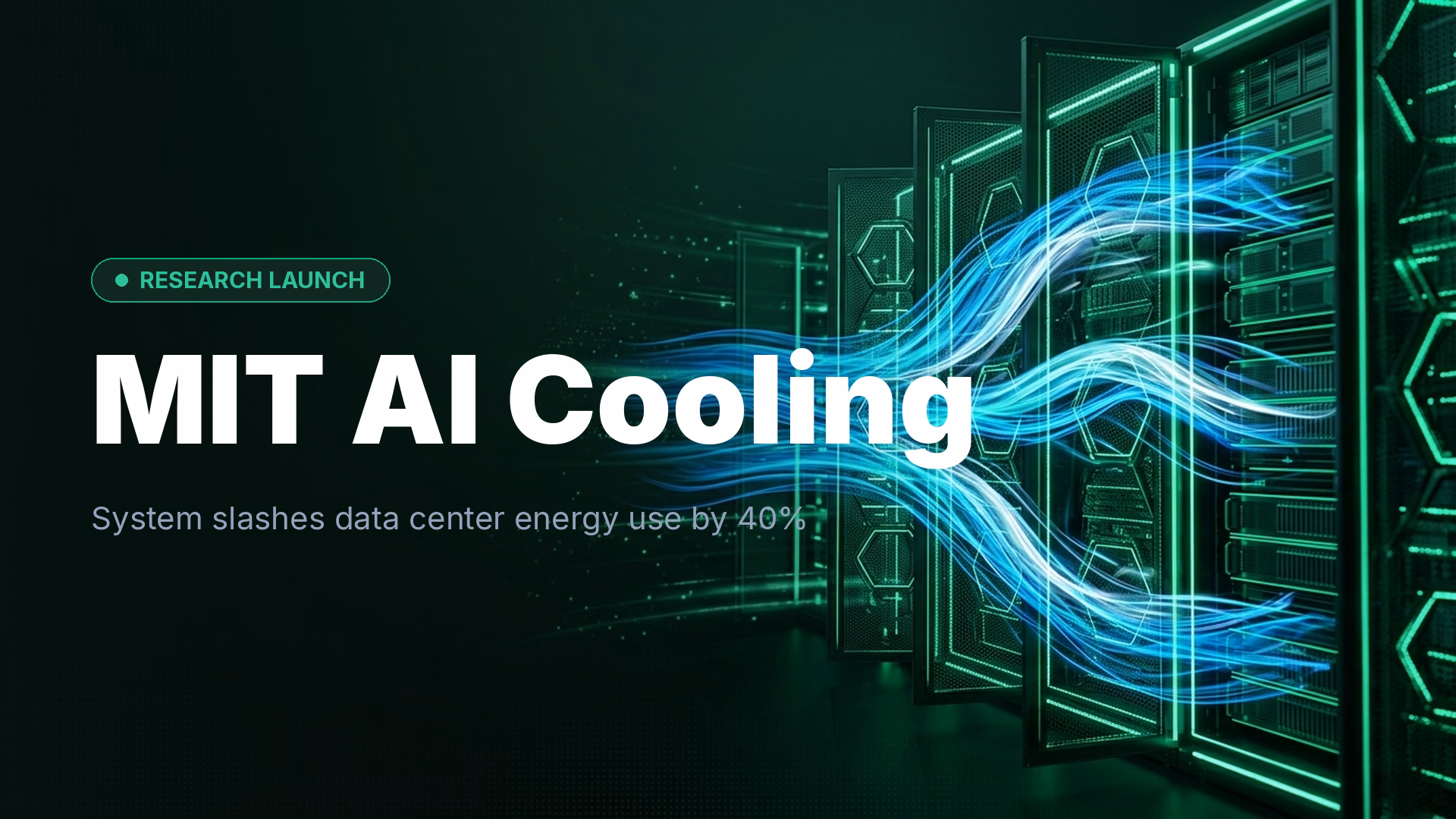 MIT AI System Cuts Data Center Cooling Costs by 40%