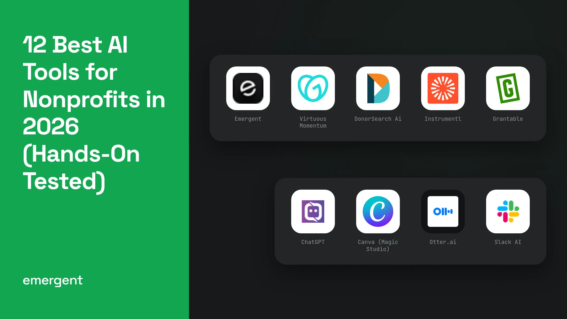 12 Best AI Tools for Nonprofits in 2026 (Hands-On Tested)