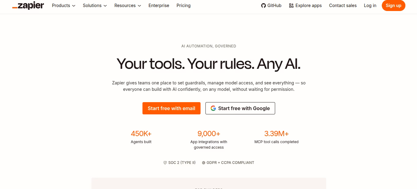 zapier best for connecting tools and automating handoffs