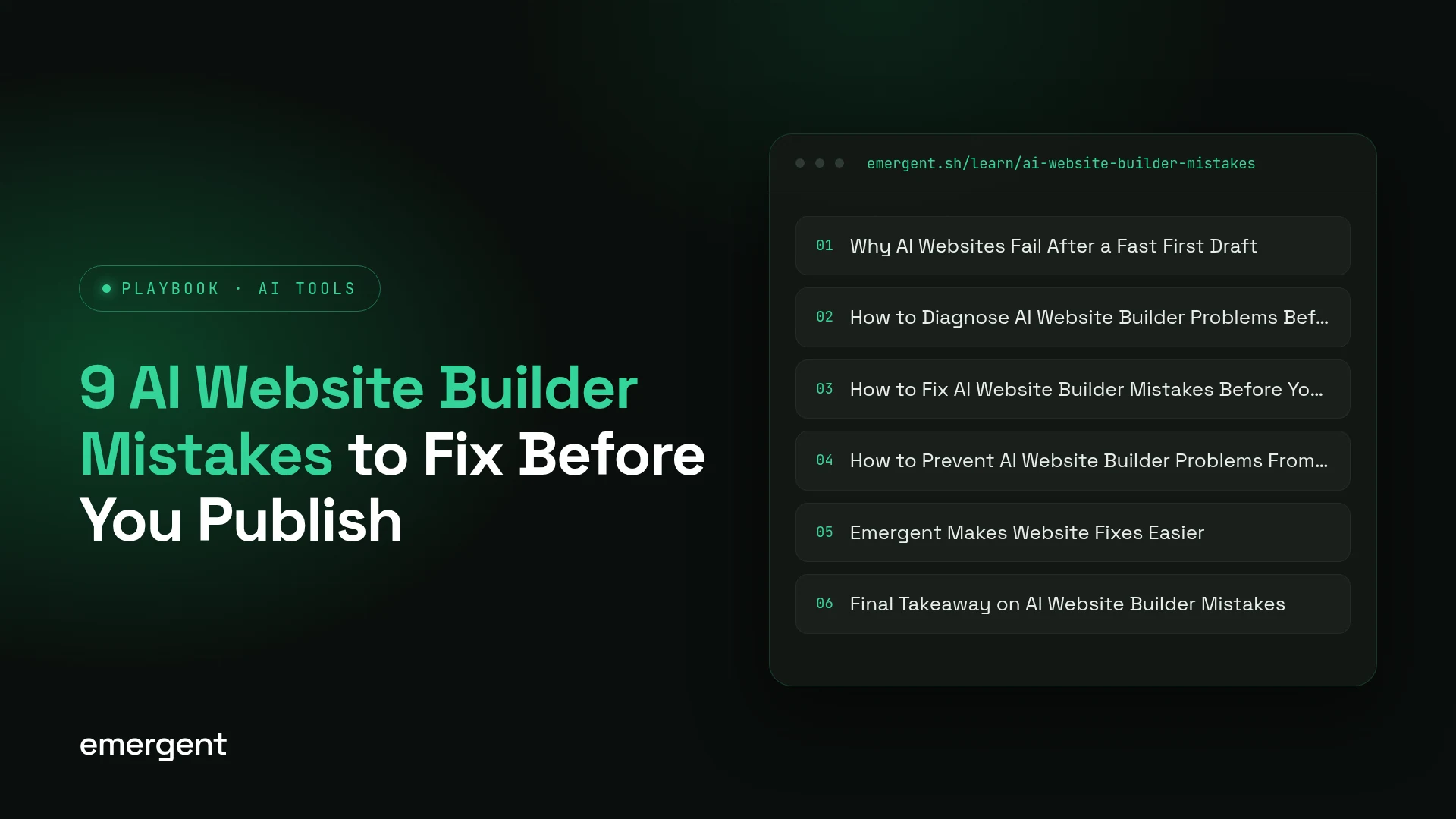 9 AI Website Builder Mistakes to Fix Before You Publish