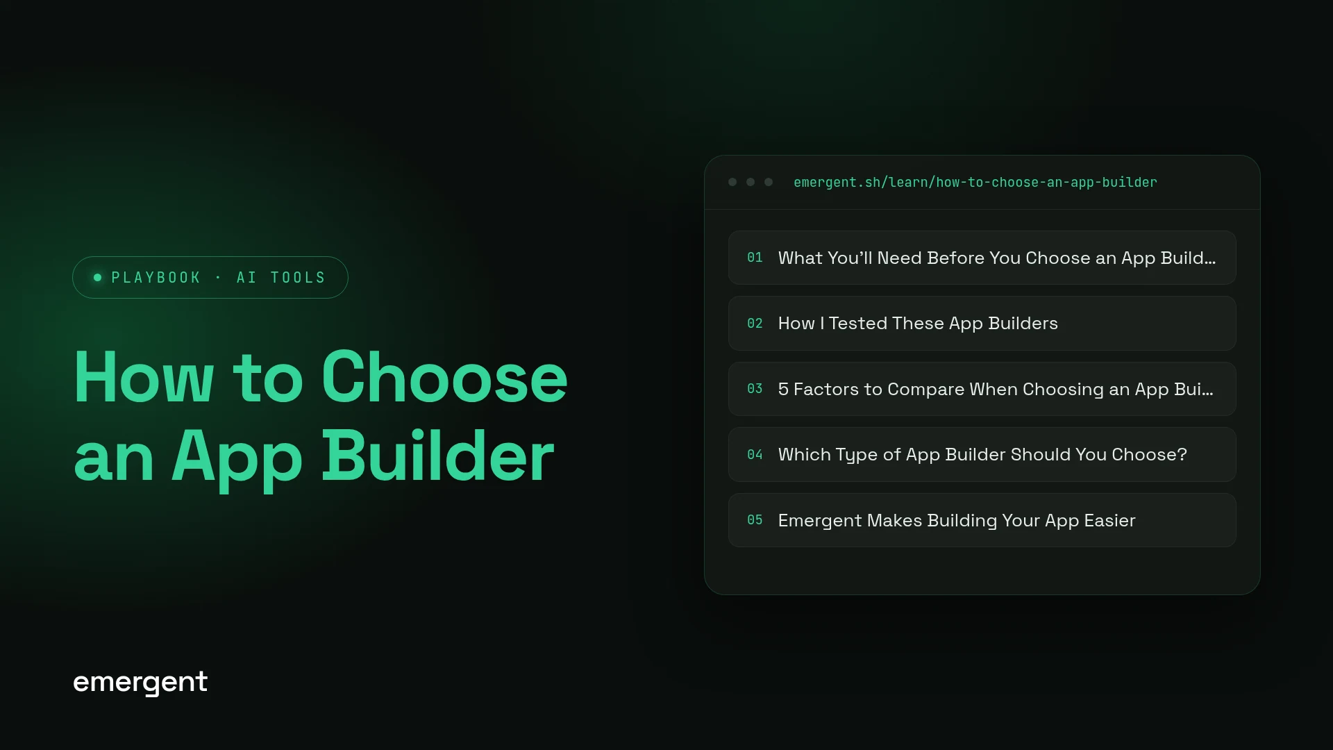 How to Choose an App Builder: 5 Factors to Compare
