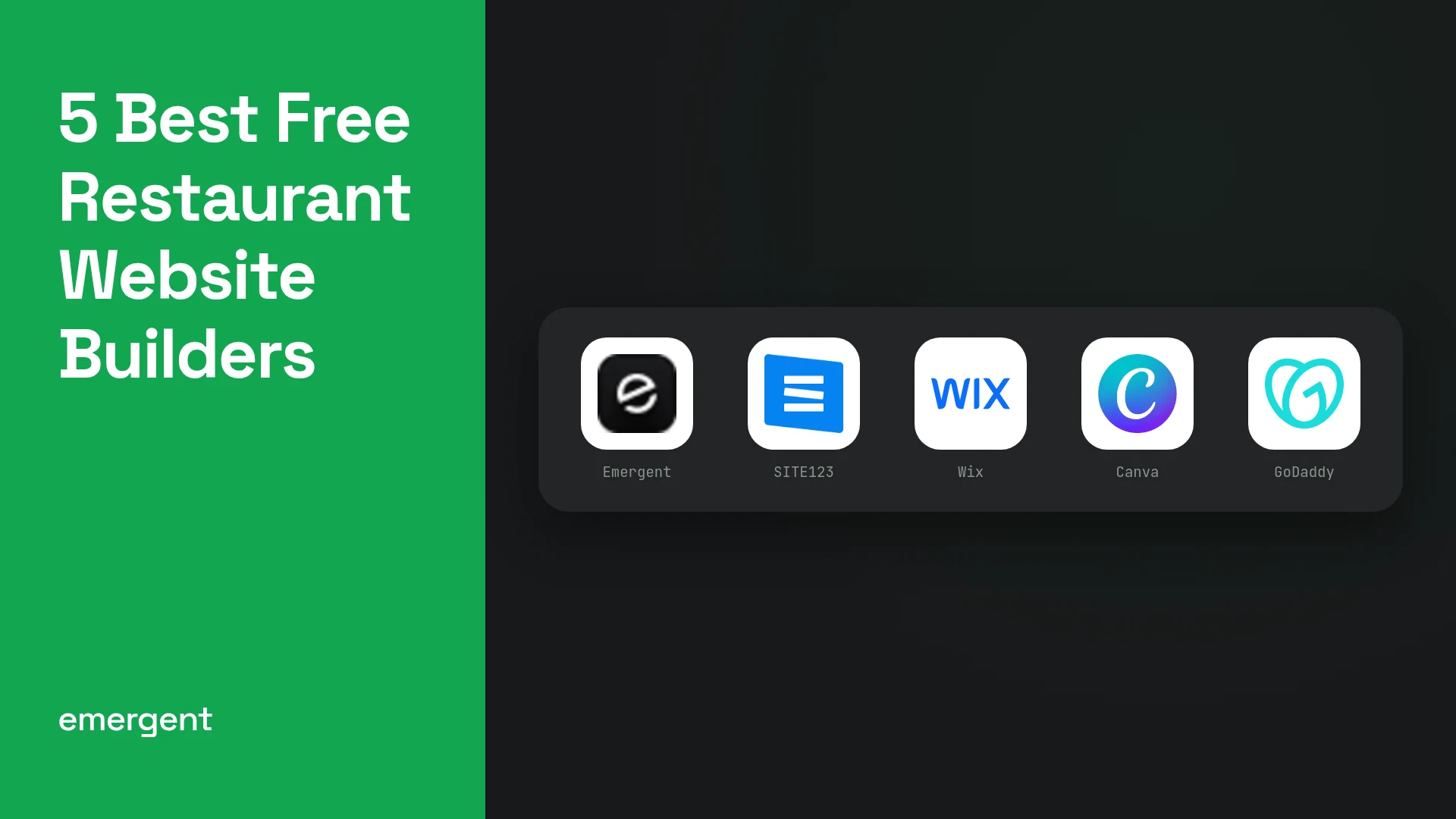 5 Best Free Restaurant Website Builders in 2026