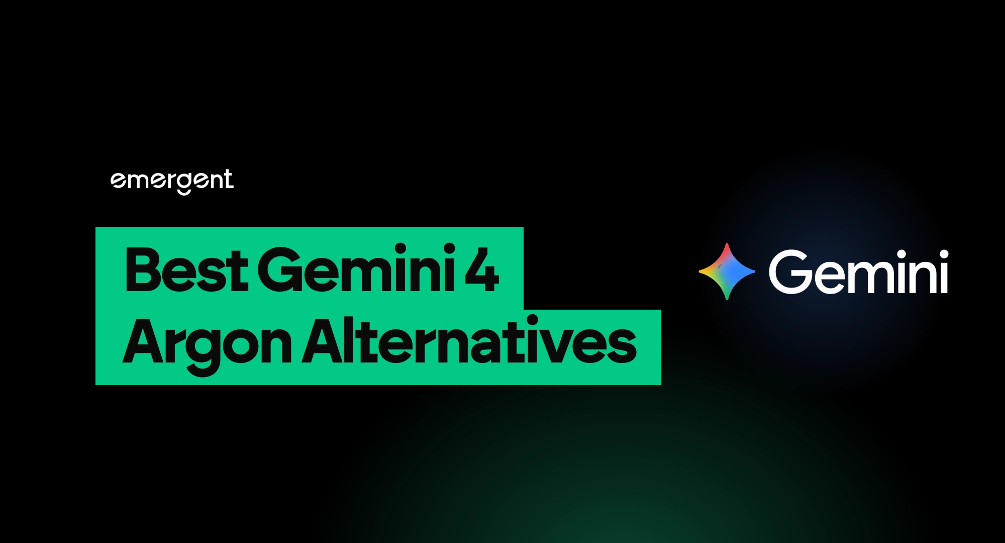 5 Best Gemini 4 Argon Alternatives in 2026