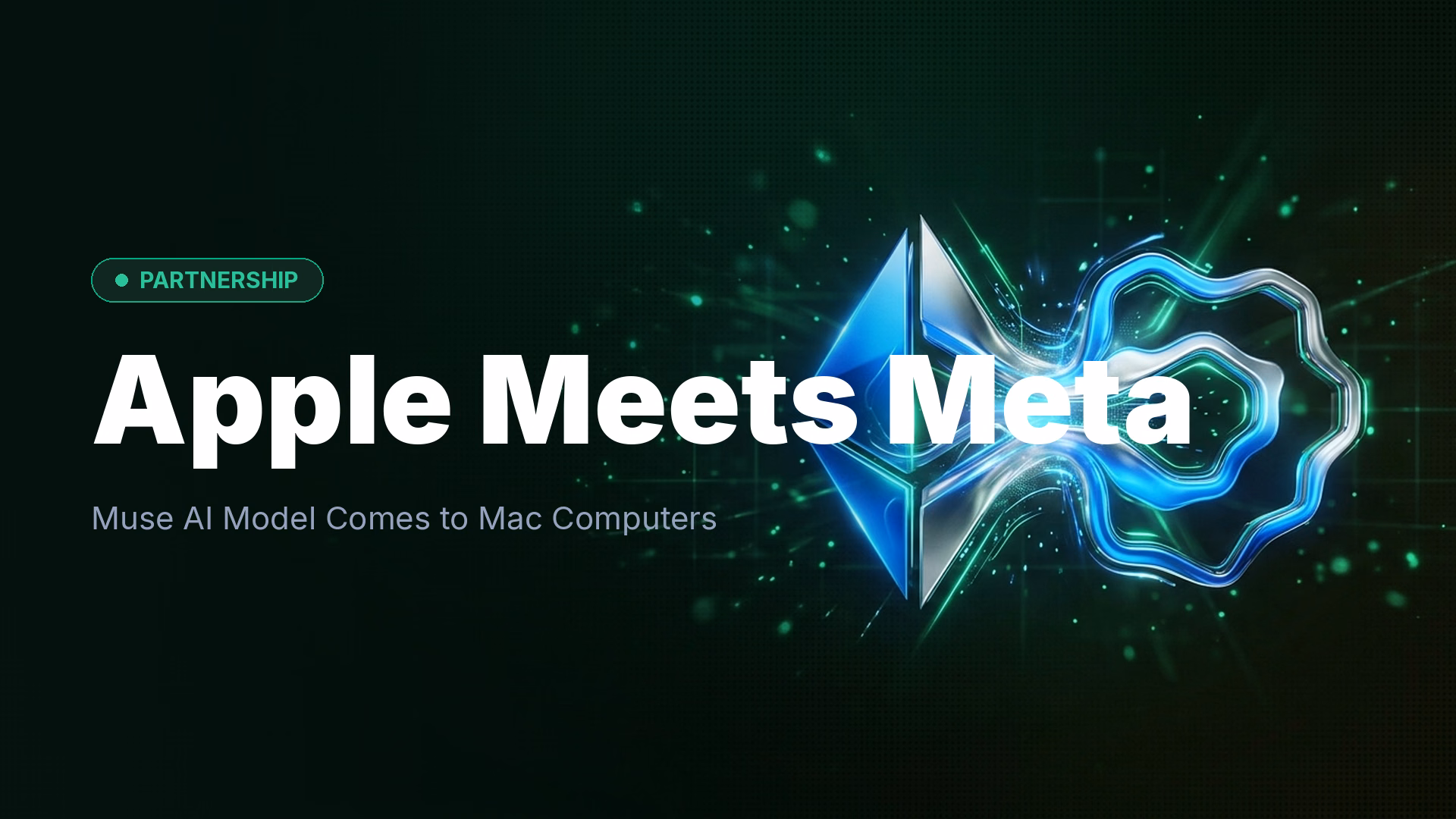 Apple and Meta Partner to Bring Muse AI Model to Mac