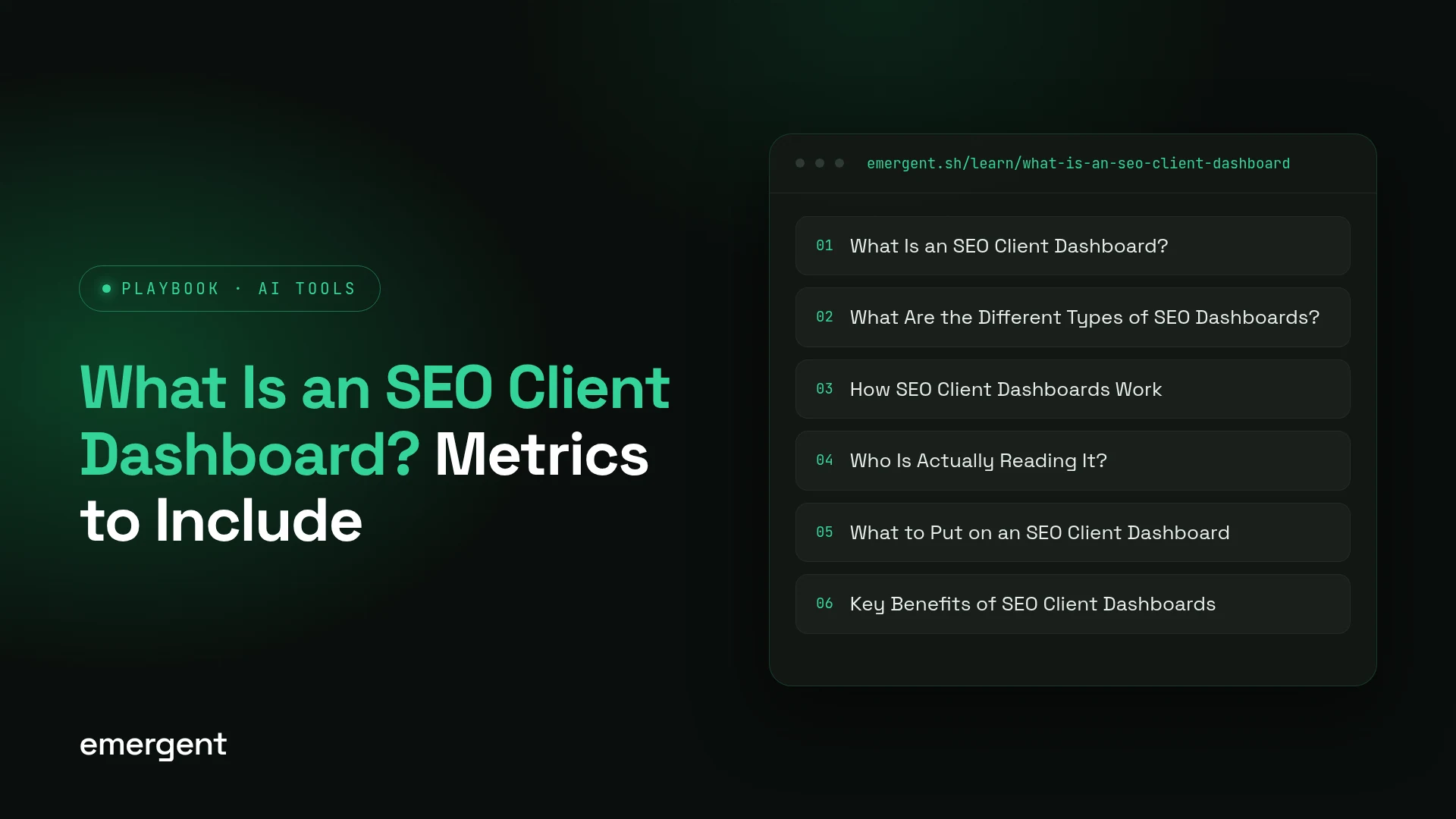 What Is an SEO Client Dashboard? Metrics to Include