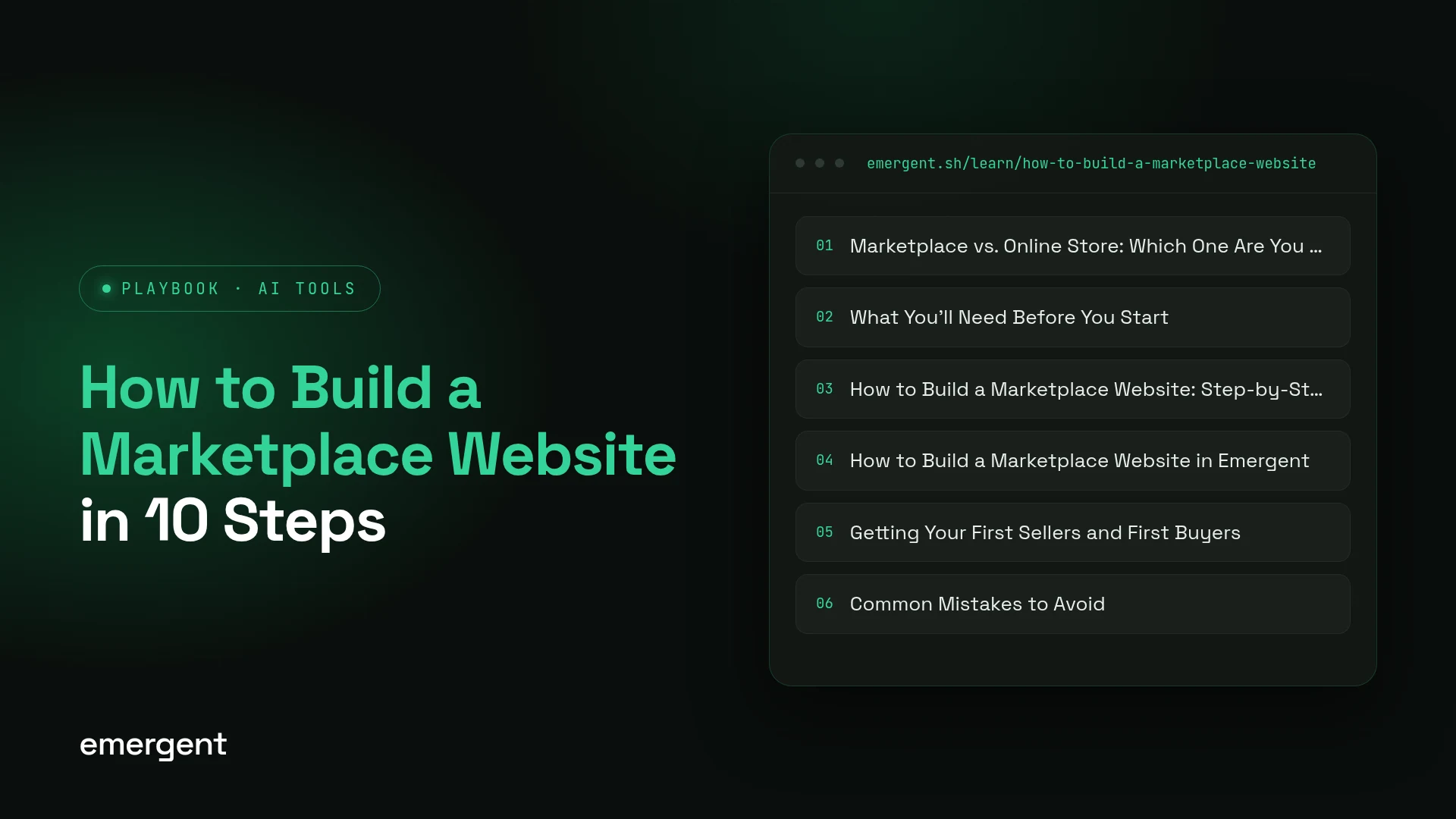 How to Build a Marketplace Website in 10 Steps (2026)