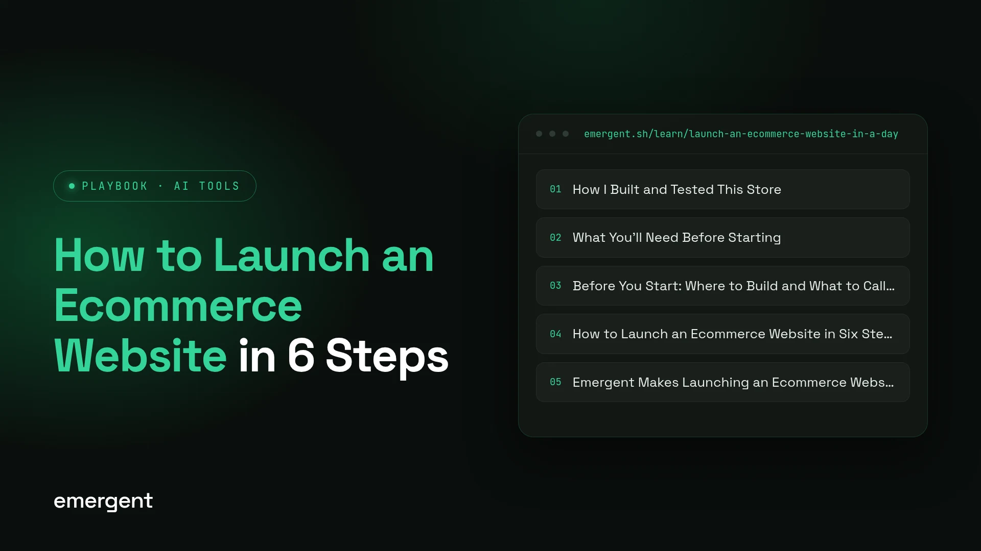 How to Launch an Ecommerce Website in 6 Steps (2026)