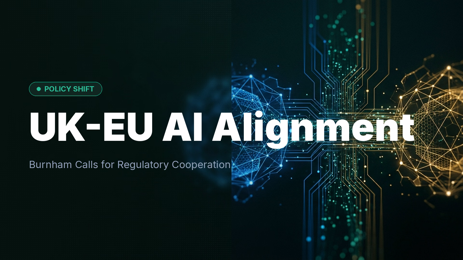 Burnham Pushes UK-EU AI Alignment in Policy Shift