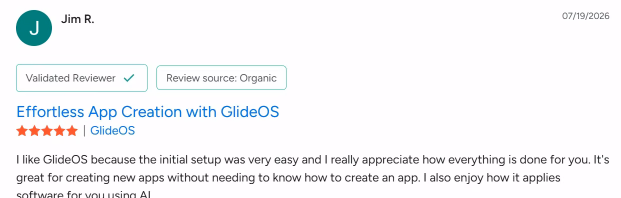glideos for g2 review