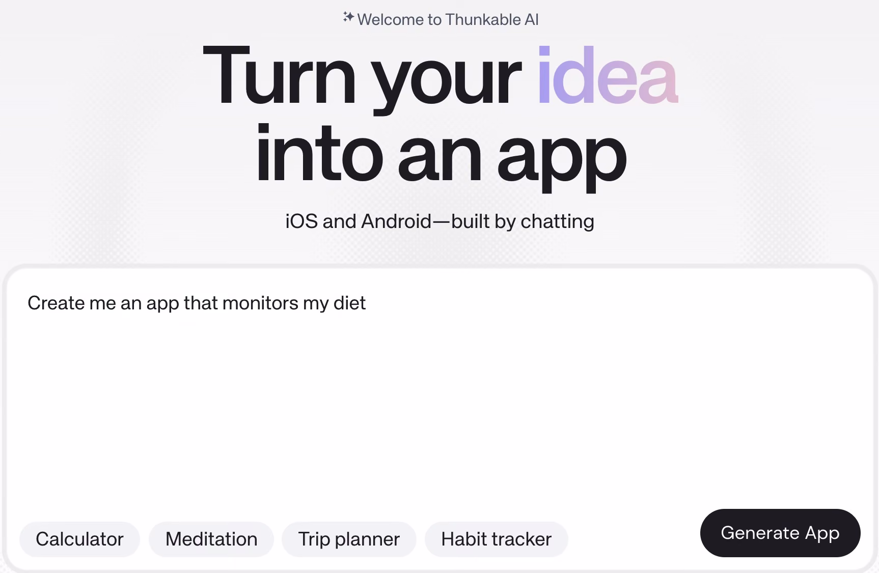 thunkable for beginner friendly native mobile apps