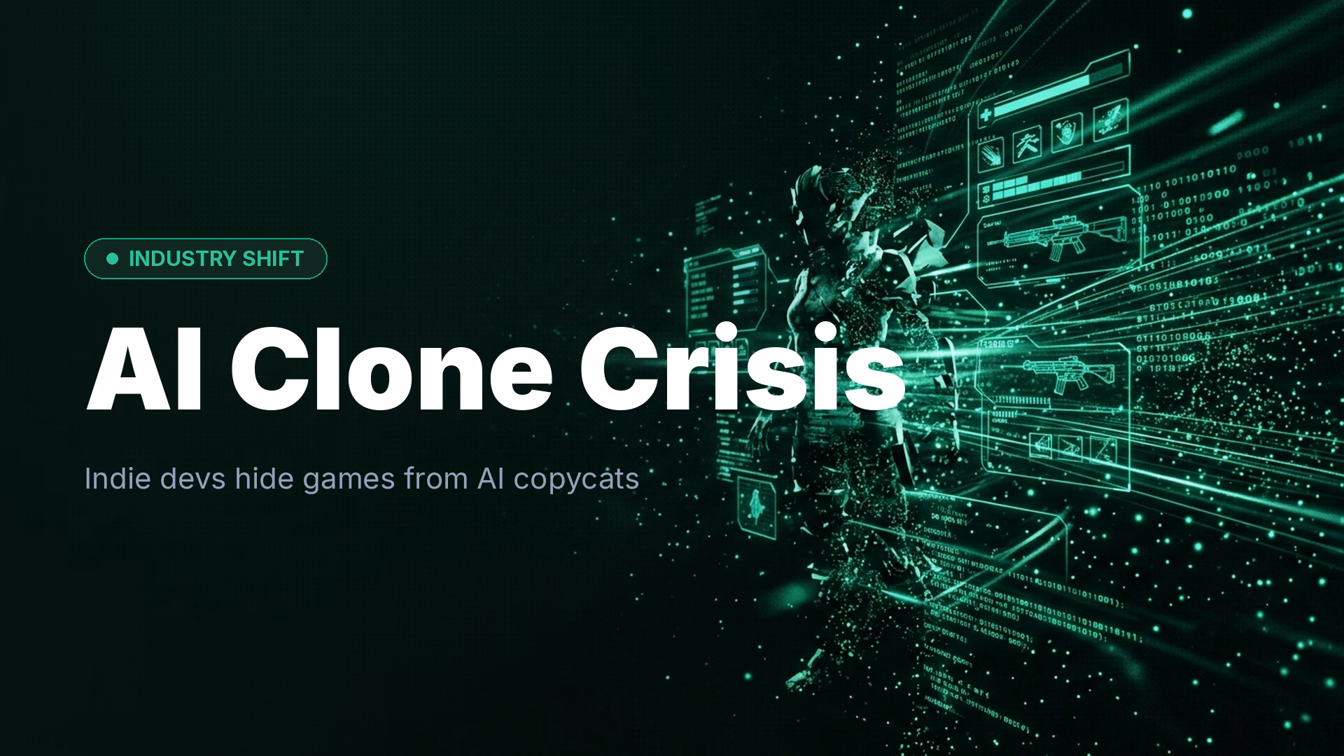 AI Game Clones Force Indie Devs to Hide Work Before Launch