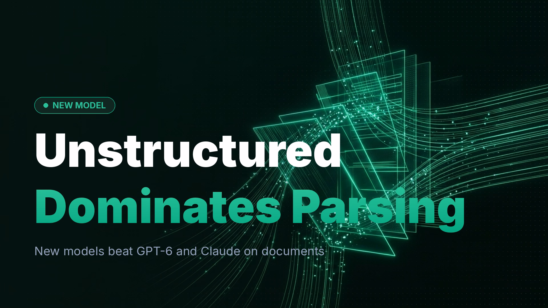 Unstructured Transform Outperforms GPT-6, Claude, Gemini