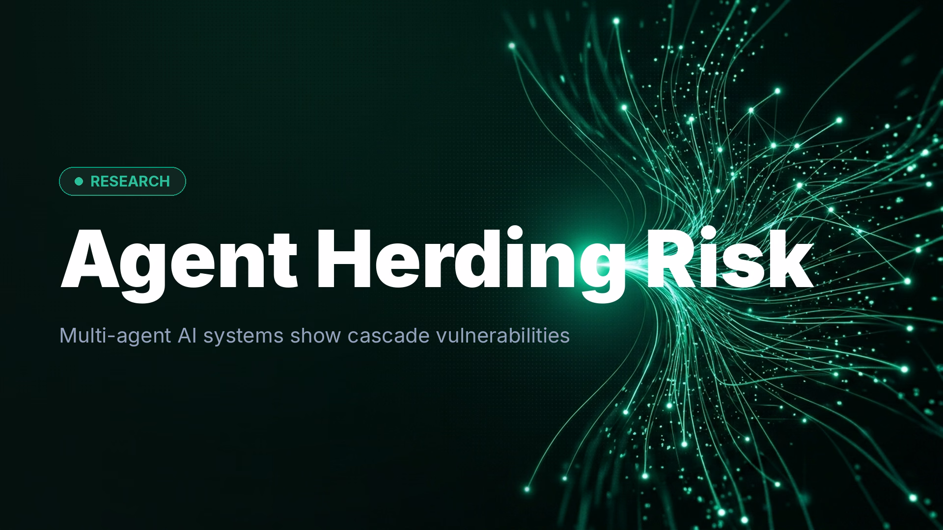LLM Multi-Agent Systems Vulnerable to Herding Cascades