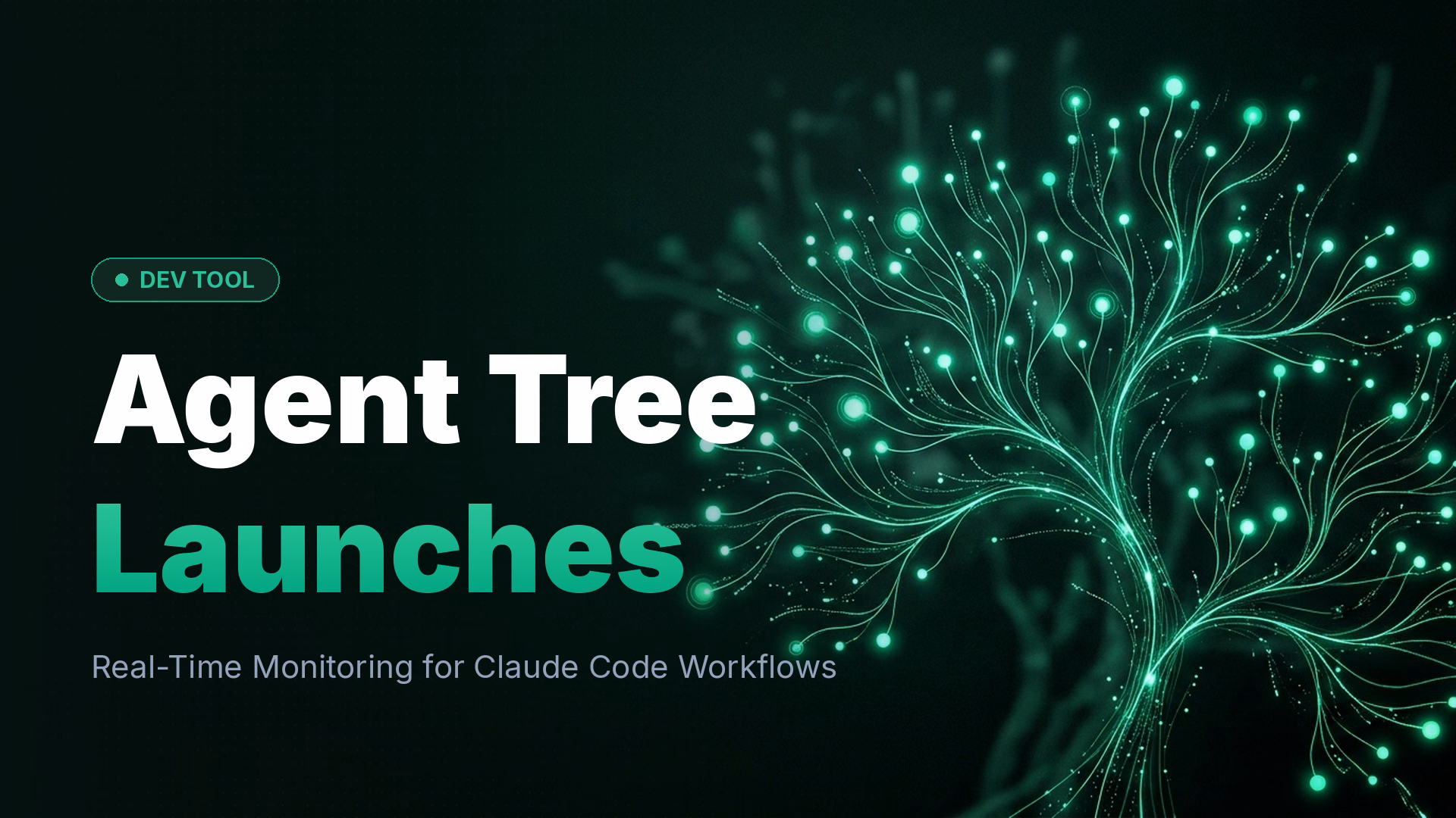 Agent Tree: Live Terminal Monitor for Claude Code Agents