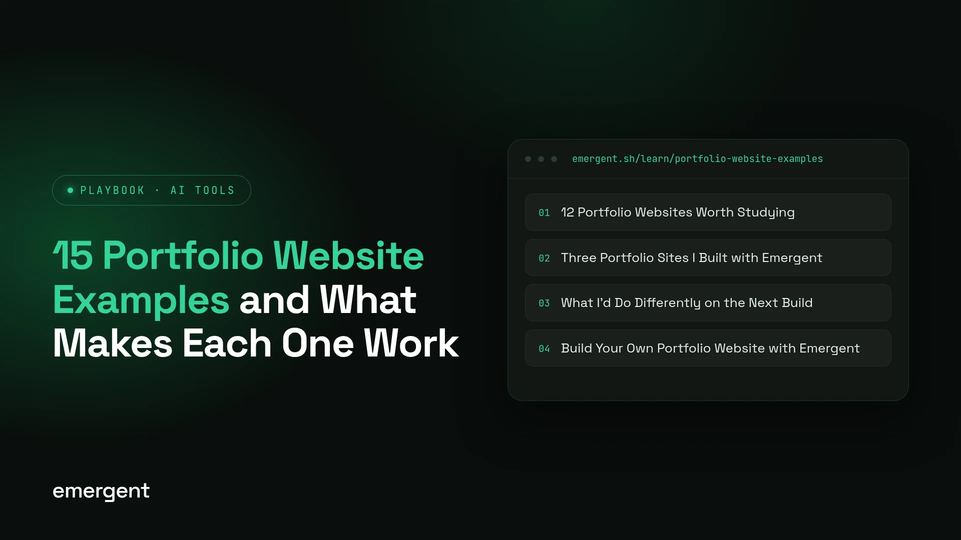 15 Portfolio Website Examples and What Makes Each One Work