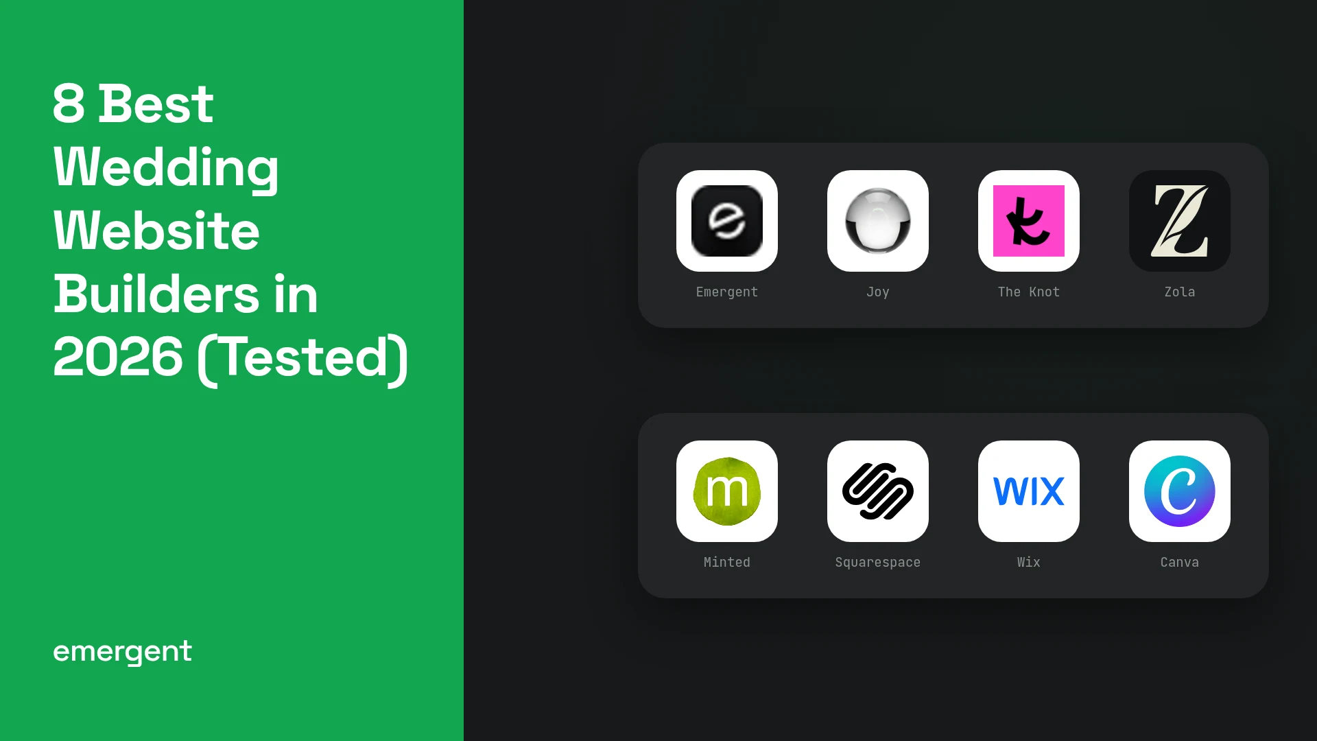 8 Best Wedding Website Builders in 2026 (Tested)