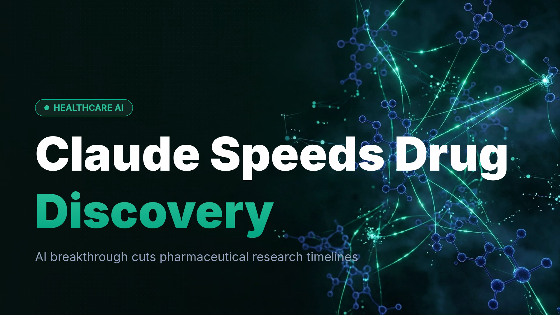Claude AI Accelerates Drug Development in New Research