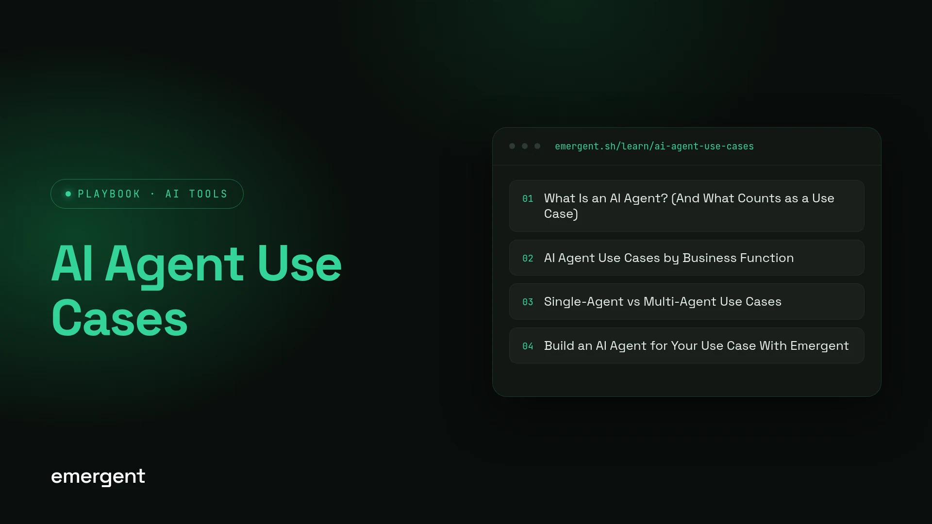 AI Agent Use Cases: Real-World Examples & Applications