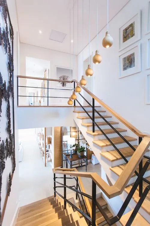 Inside of stylish house