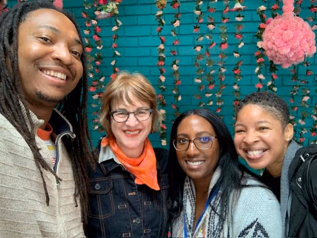 Ann with the SPLC team