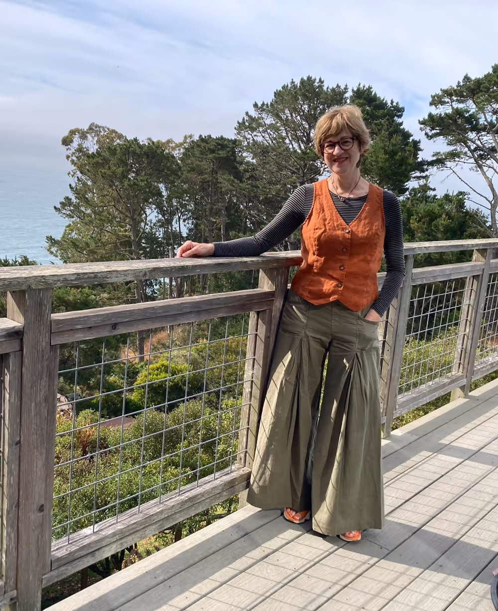 Ann Beeson at Muir Beach