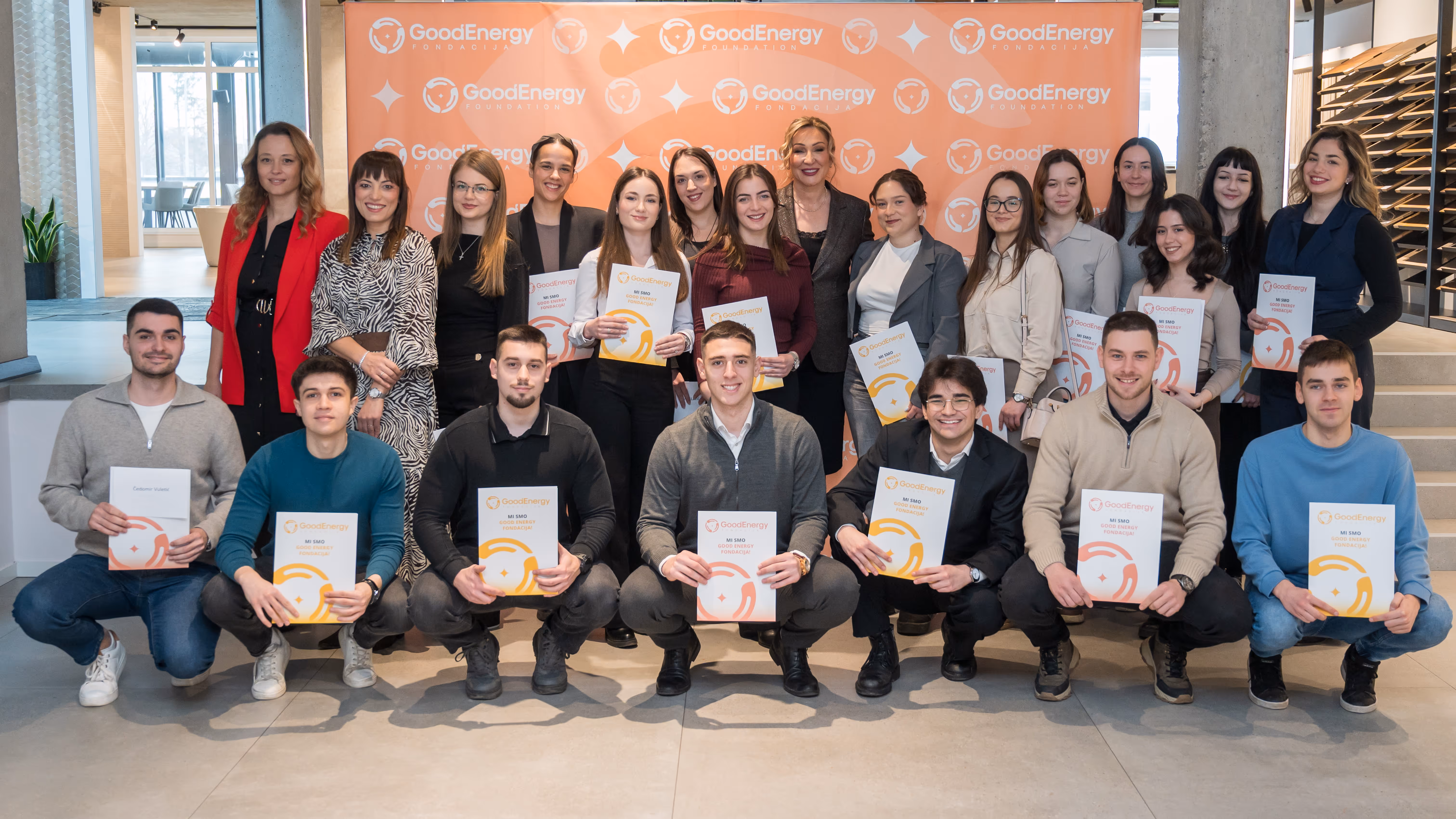 Novi stipendisti Good Energy Fondacije na događaju dodele stipendija