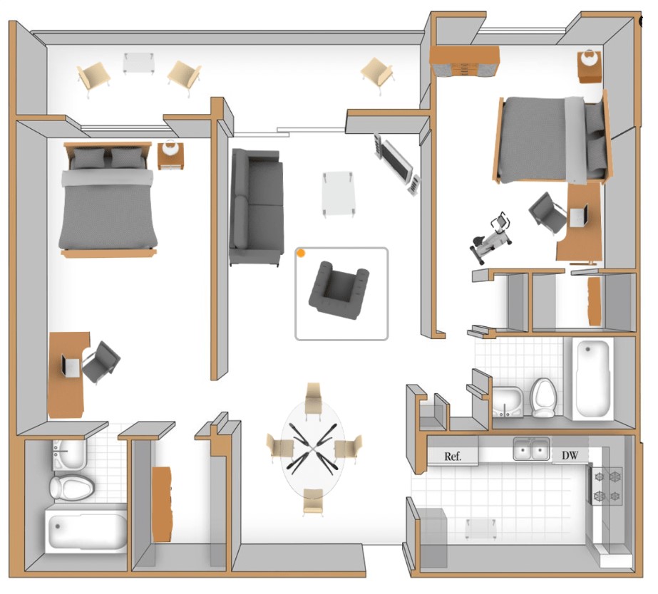 Cayman floor plan