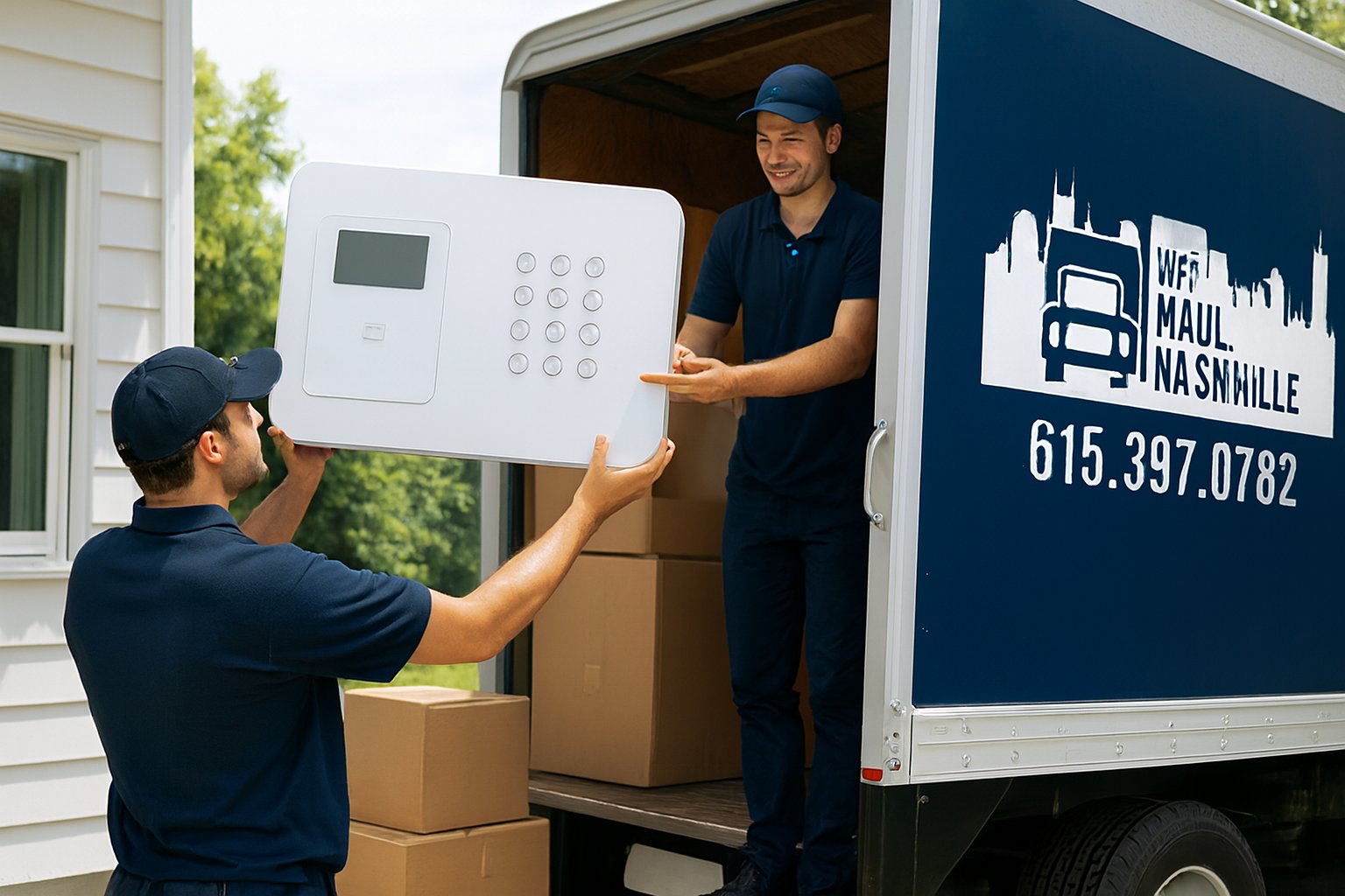 image of moving truck