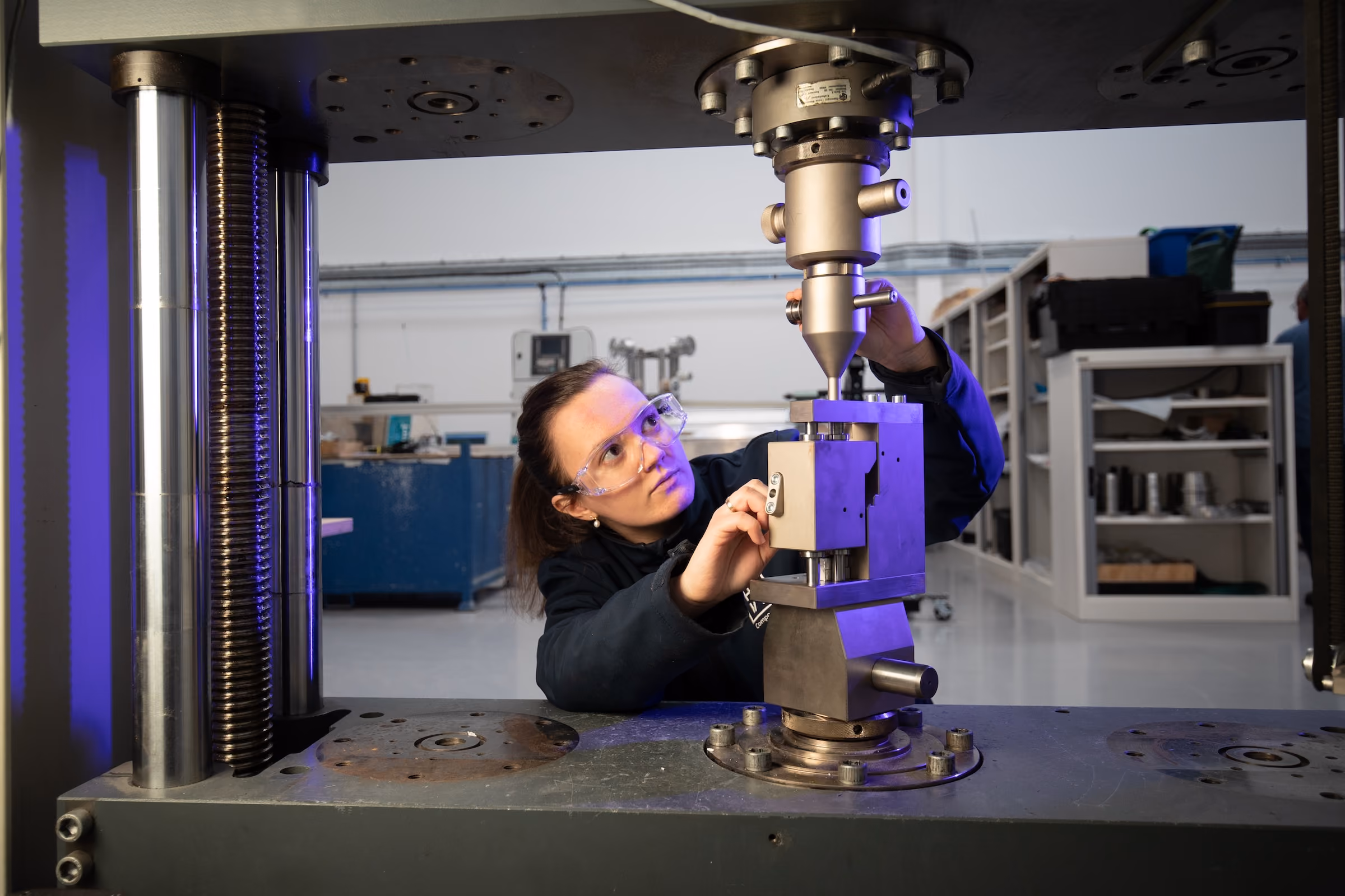 UD tape characterisation tape testing facility