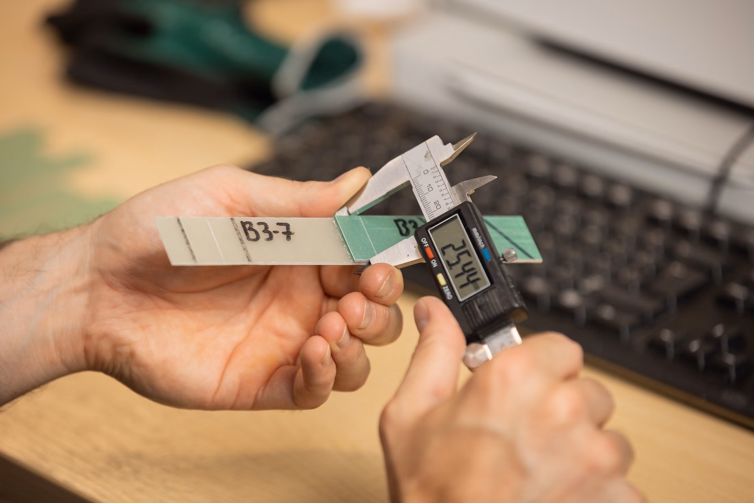 UD tape characterisation tape testing facility