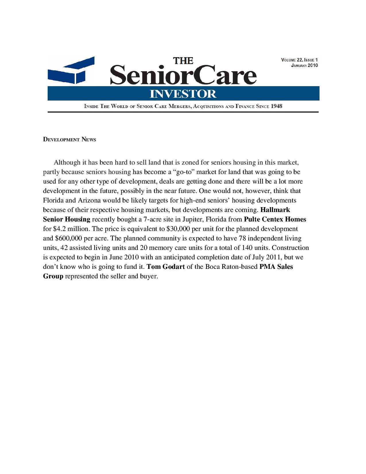 Senior Care Investors