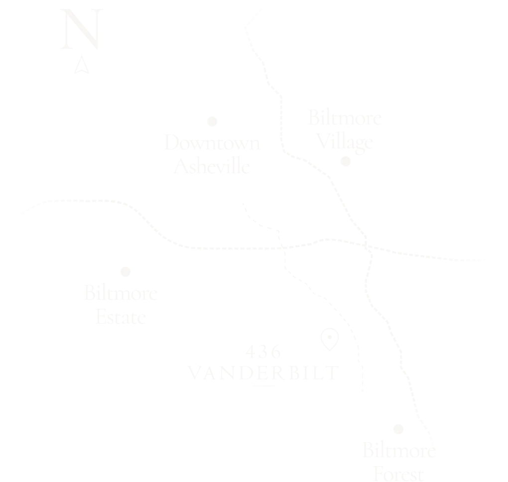 map of home and biltmore estate
