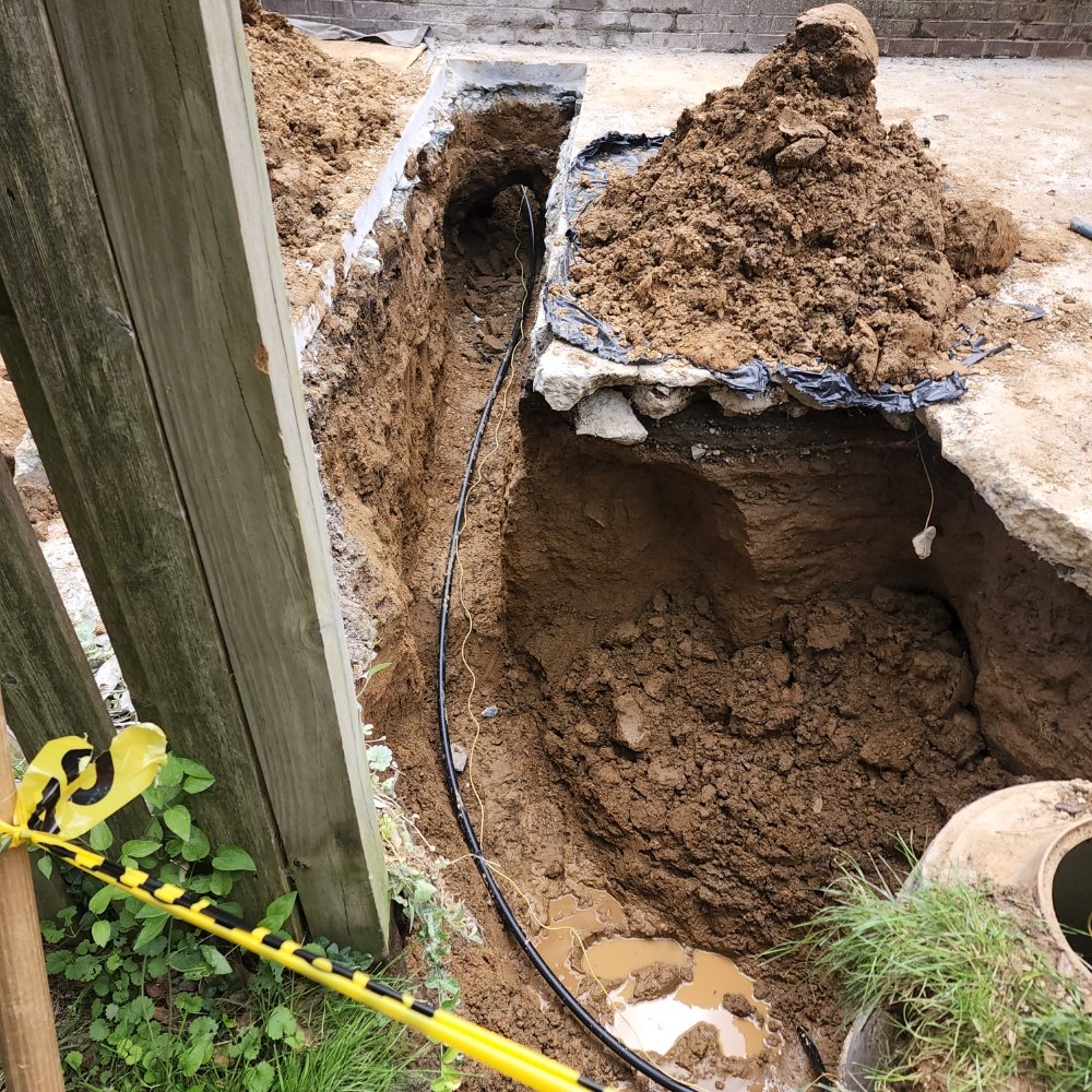Emergency water main replacement in Silver Spring MD by Tim Whistler Plumbing