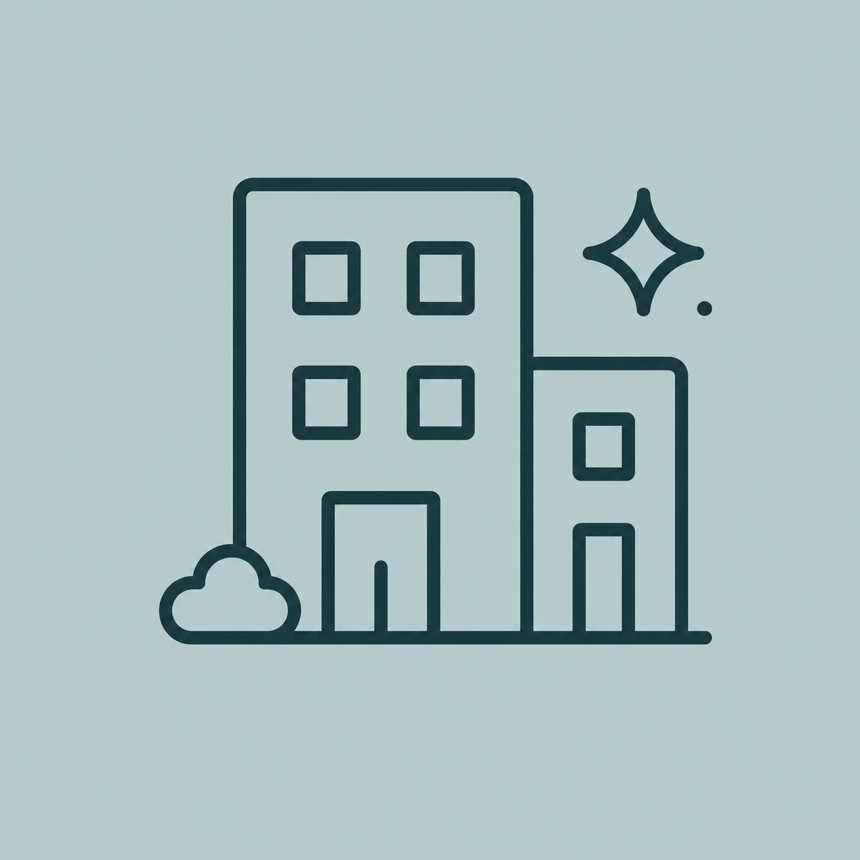 Regular Apartment Clean Icon