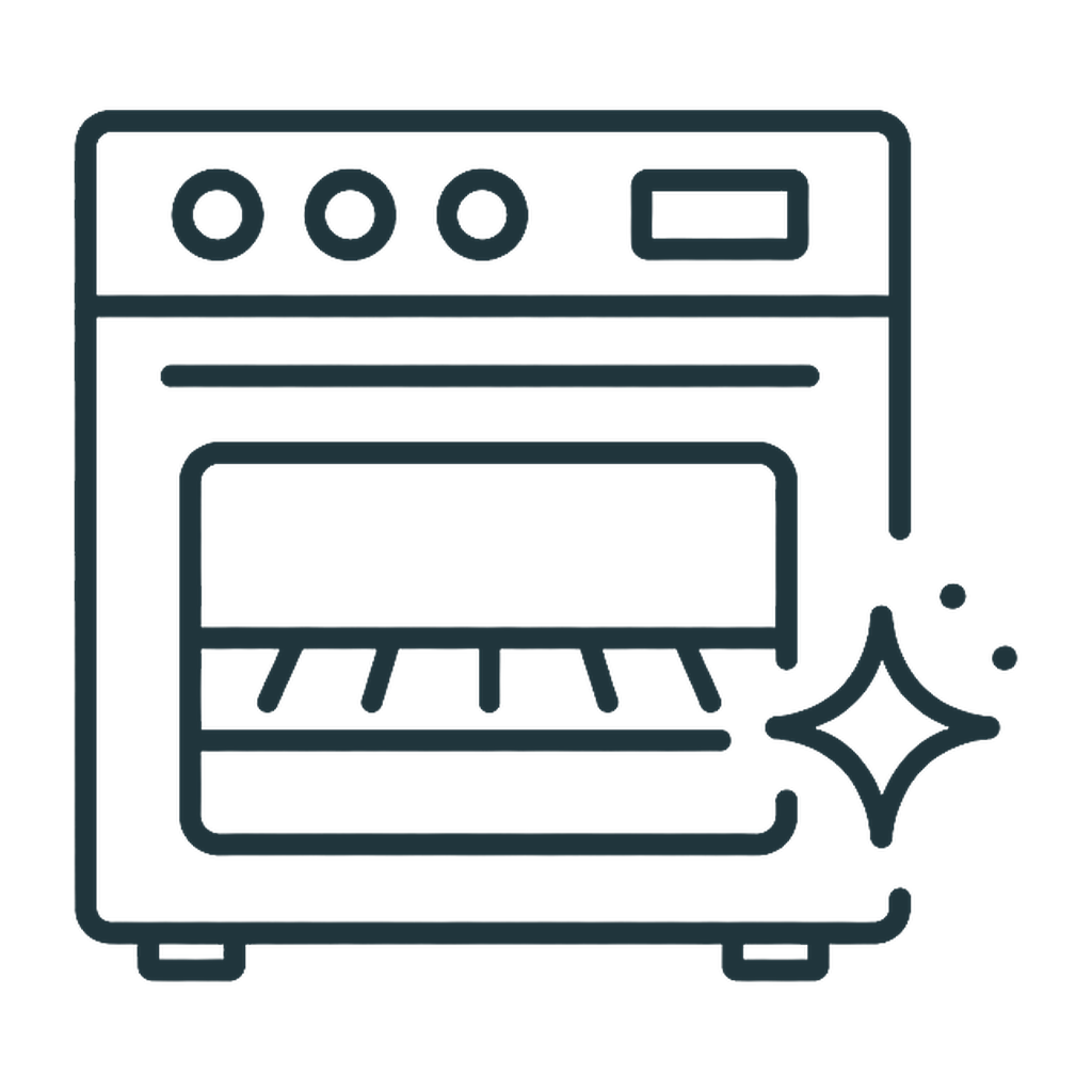 Interior oven cleaning