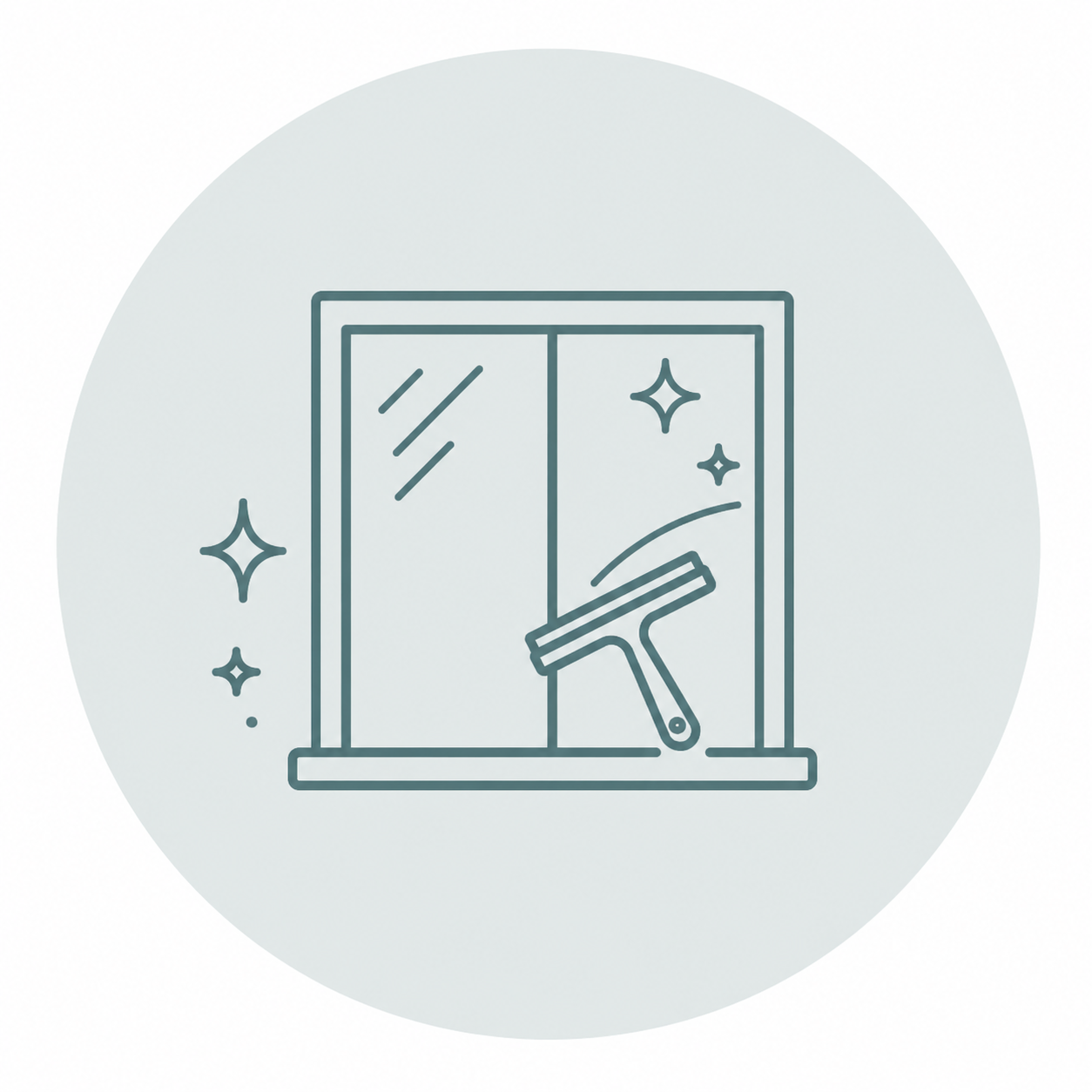 Window Cleaning Icon