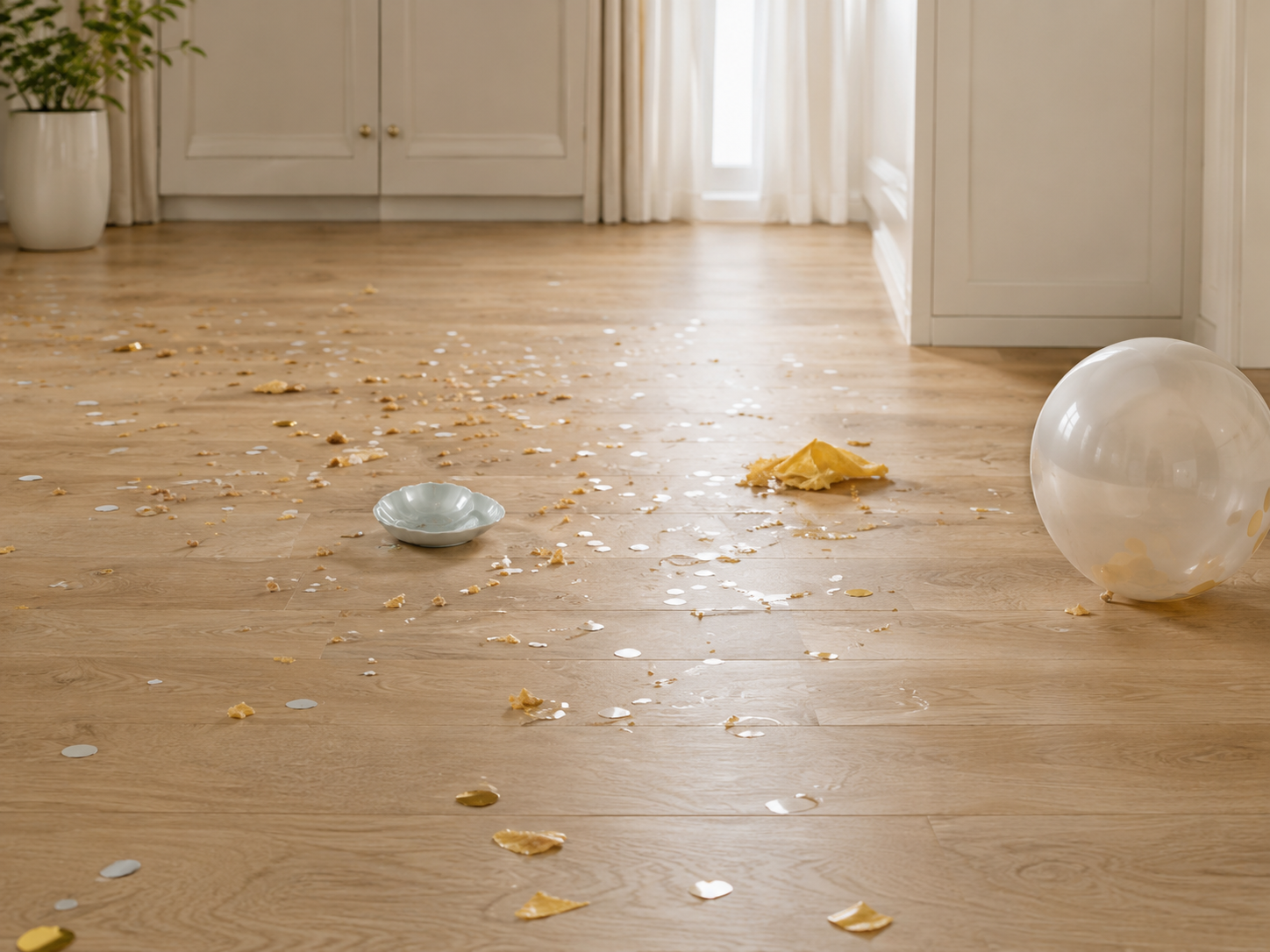 Floors & Sticky Spots