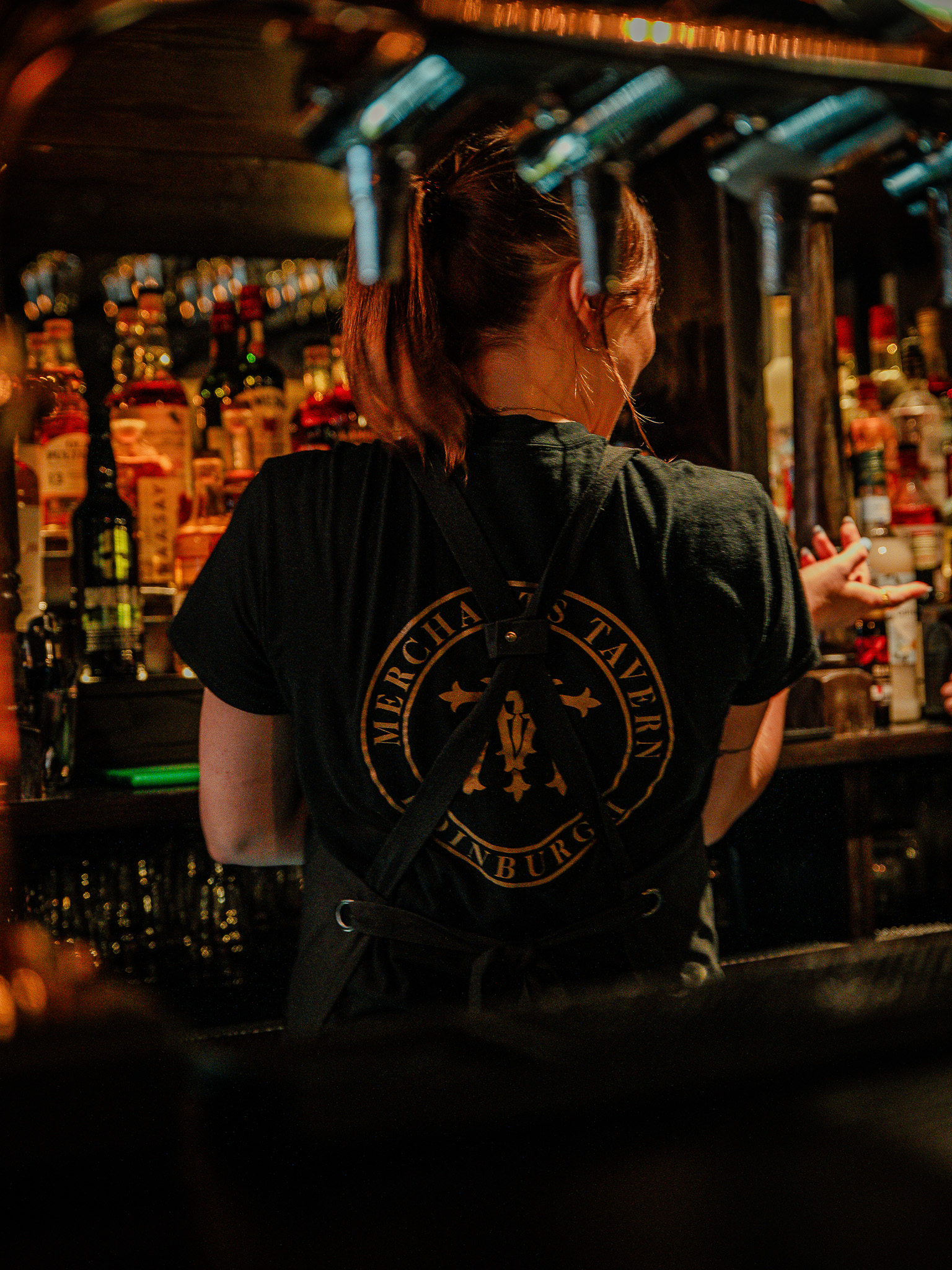 A cold ale at the close of service