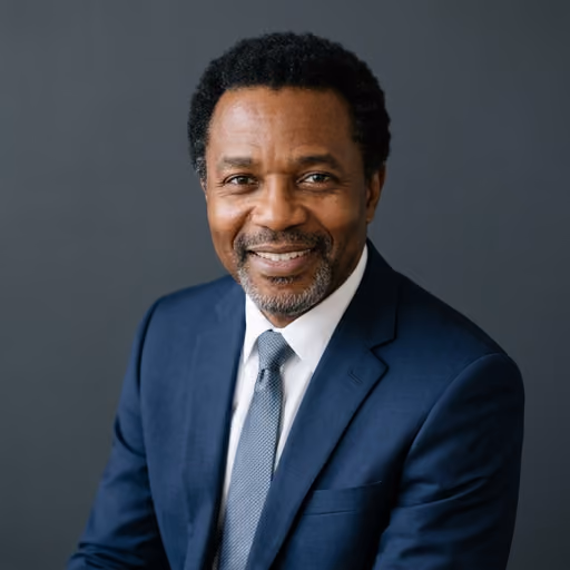 A headshot of James Okonkwo.