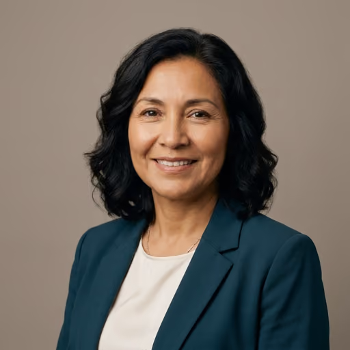 A headshot of Maria Gonzalez.
