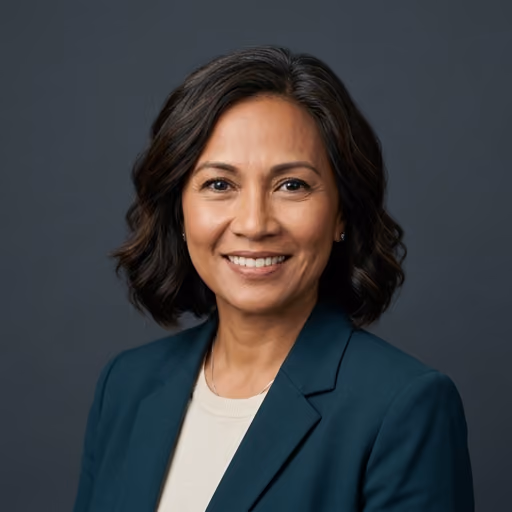 A headshot of Maria Santos.